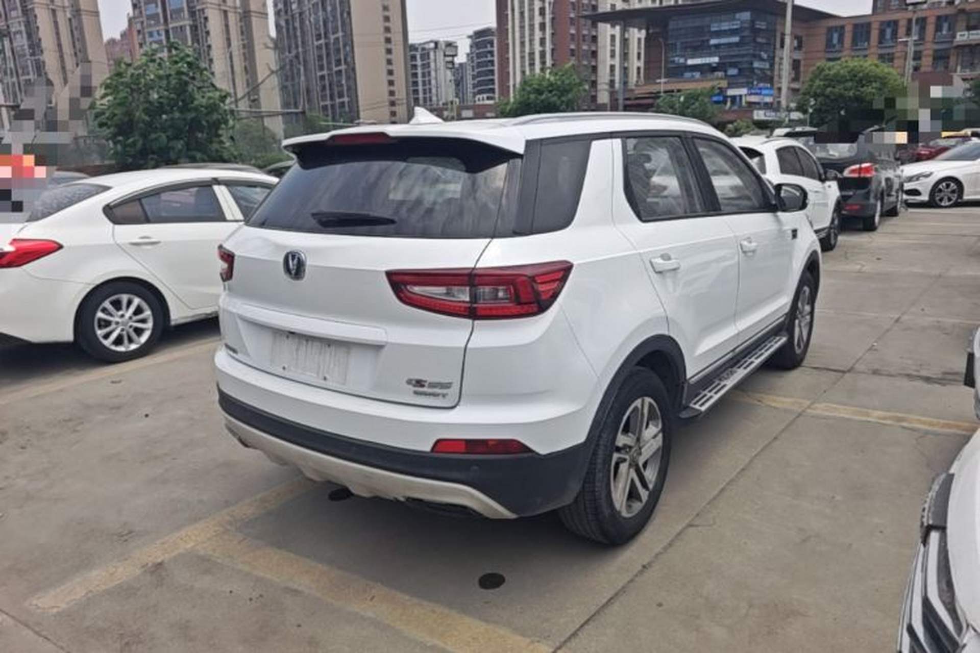 Used CHANGAN CS55 2017 1.5T Manual Colorful Edition Rear Right 45 Deg