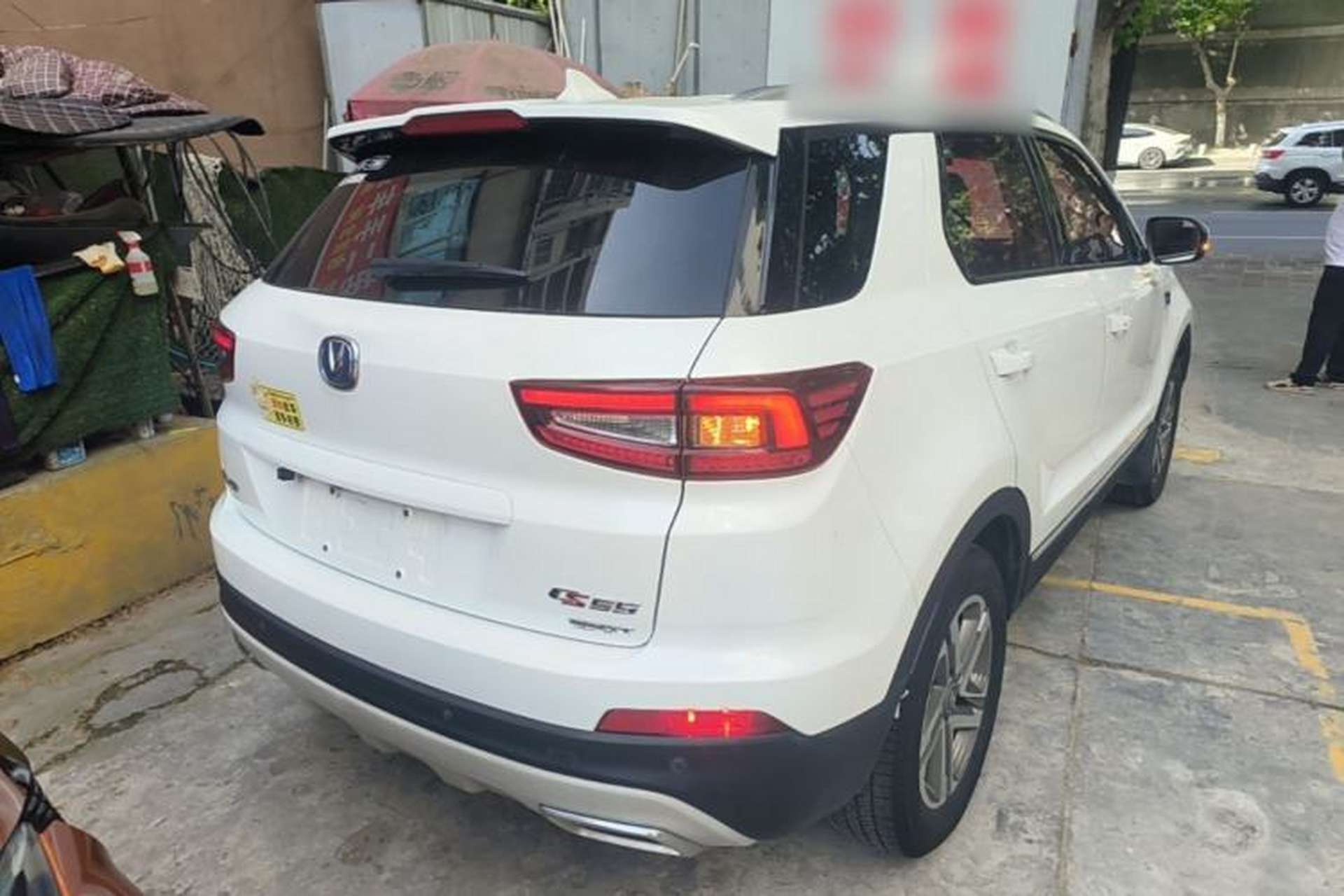 Used CHANGAN CS55 2017 1.5T Automatic Colorful Edition Rear Right 45 Deg