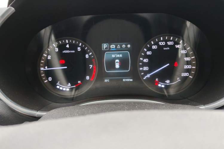 Used CHANGAN CS55 2018 1.5T Automatic Colorful Edition China V Standard Instrument Cluster