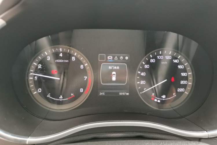 Used CHANGAN CS55 2018 1.5T Manual Colorful Model China V Standard Instrument Cluster