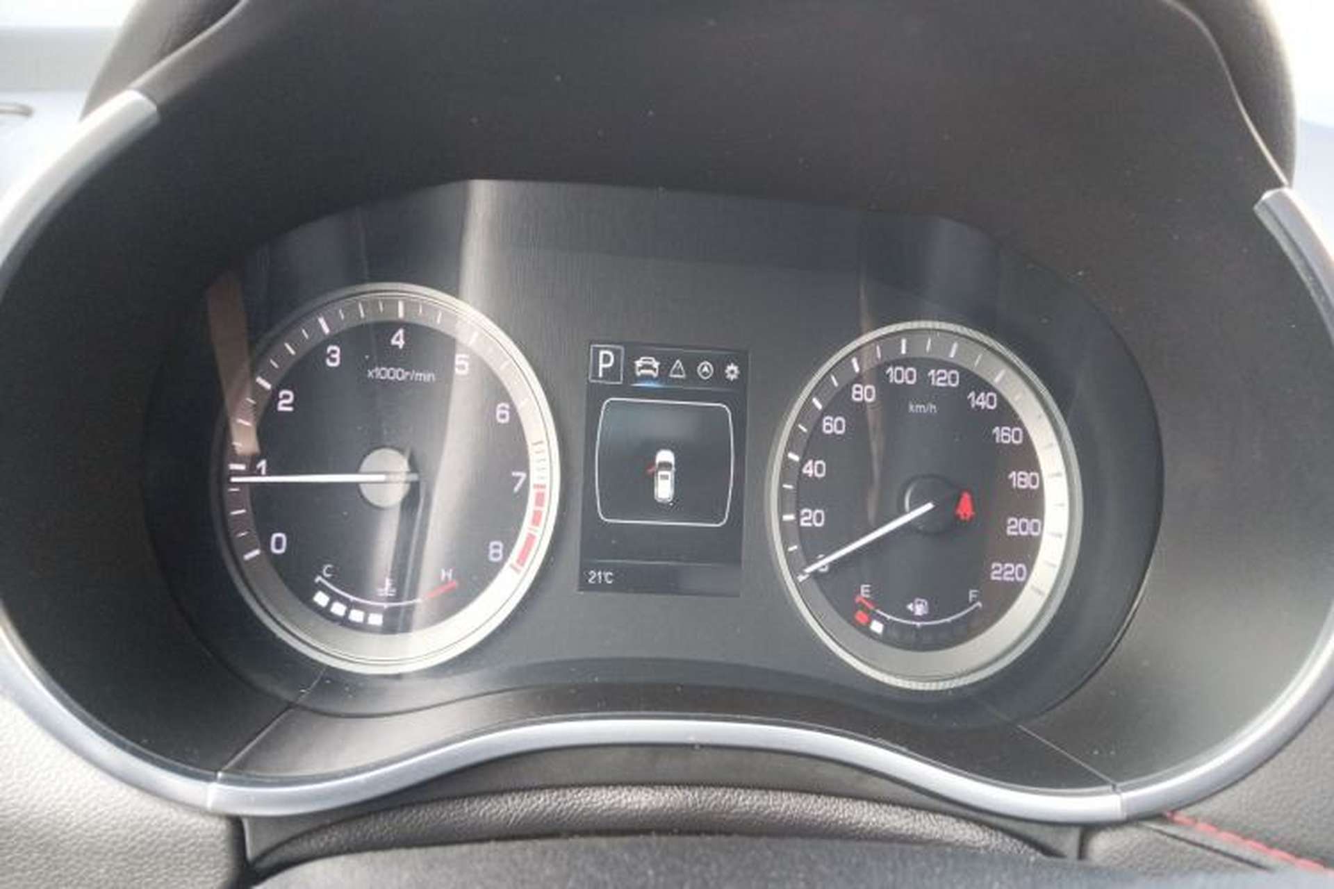 Used CHANGAN CS55 2018 1.5T Automatic Colorful Edition China V Standard Instrument Cluster