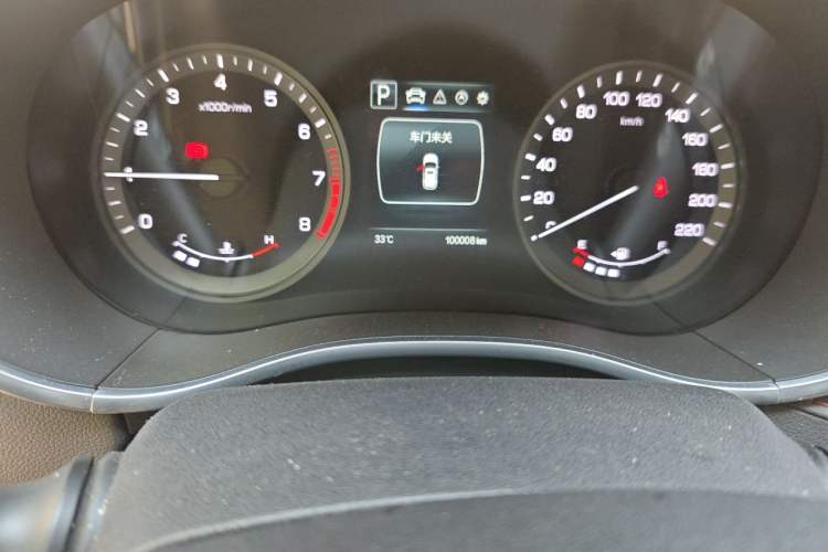 Used CHANGAN CS55 2018 1.5T Automatic Colorful Edition China V Standard Odometer Close Up