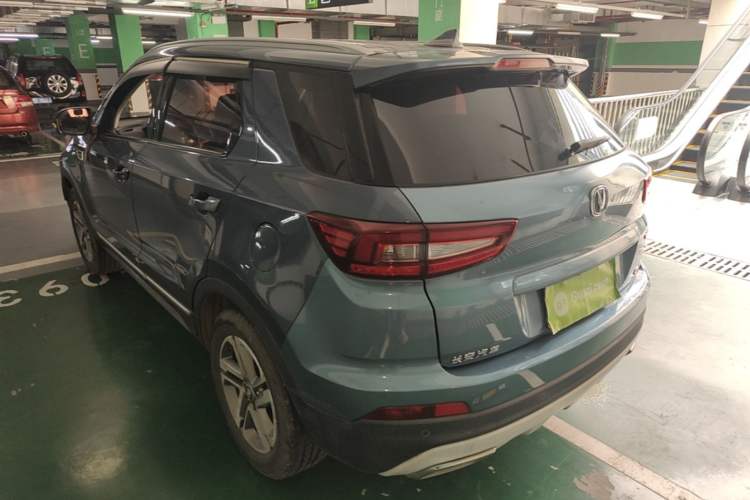 Used CHANGAN CS55 2018 1.5T Manual Colorful Model China V Standard Rear Left 45 Deg