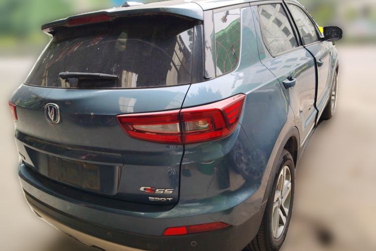 Used CHANGAN CS55 2018 1.5T Automatic Colorful Edition China V Standard Rear Right 45 Deg