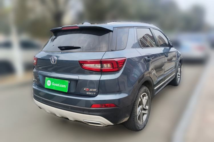 Used CHANGAN CS55 2018 1.5T Manual Colorful Model China V Standard Rear Right 45 Deg