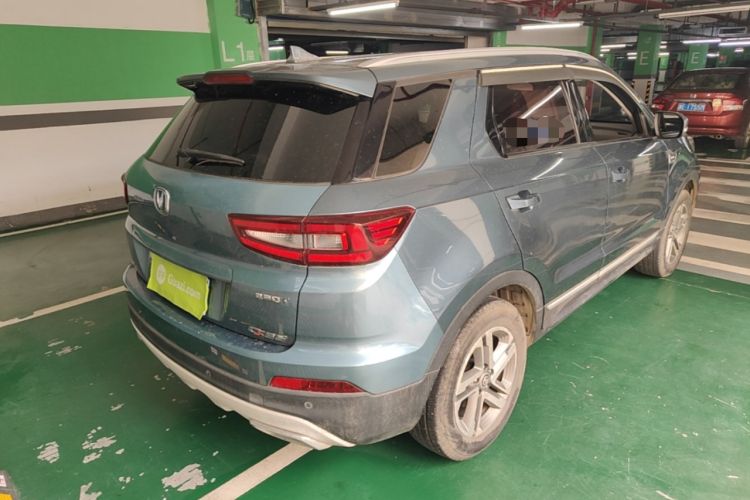 Used CHANGAN CS55 2018 1.5T Manual Colorful Model China V Standard Rear Right 45 Deg