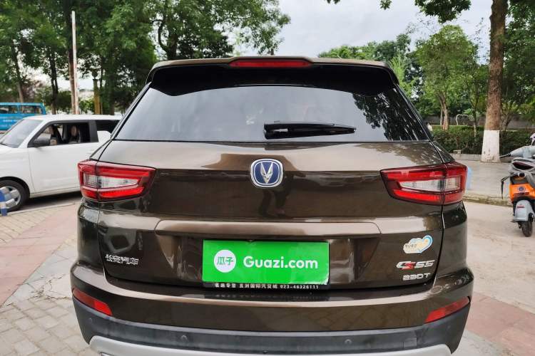 Used CHANGAN CS55 2018 1.5T Automatic Colorful Edition China V Standard Rear