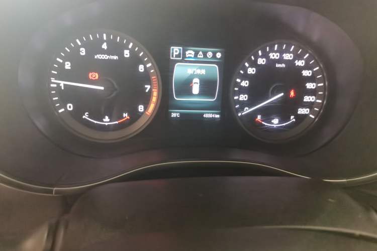 Used CHANGAN CS55 2018 1.5T Automatic Colorful Edition China V Standard Odometer Close Up