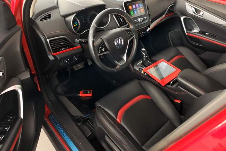 Used CHANGAN CS55 2018 1.5T Automatic Colorful Edition China V Standard Driver Seat