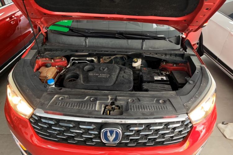 Used CHANGAN CS55 2018 1.5T Automatic Colorful Edition China V Standard Engine Bay