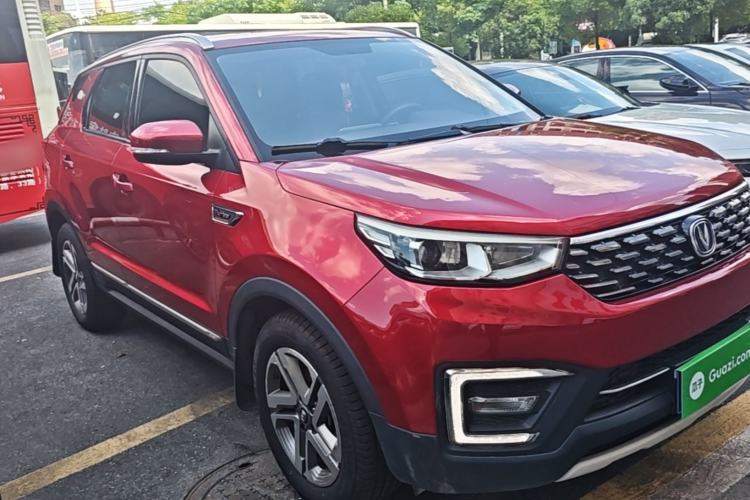 Used CHANGAN CS55 2018 1.5T Automatic Colorful Edition China V Standard Front Right 45 Deg