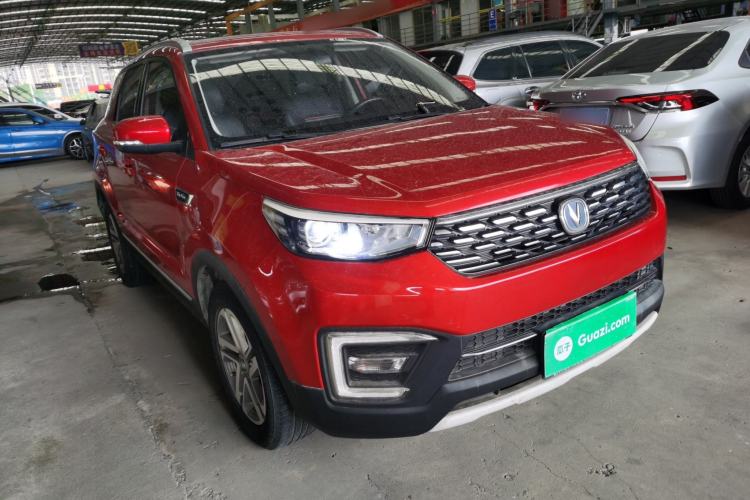 Used CHANGAN CS55 2018 1.5T Automatic Colorful Edition China V Standard Front Right 45 Deg