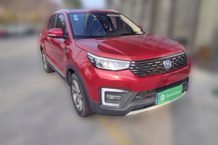 Used CHANGAN CS55 2018 1.5T Manual Colorful Model China V Standard Front Right 45 Deg