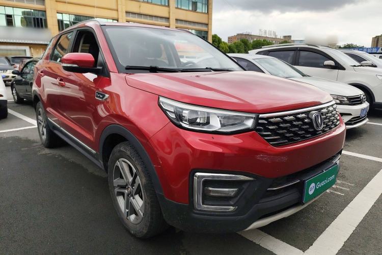 Used CHANGAN CS55 2018 1.5T Automatic Colorful Edition China V Standard Front Right 45 Deg