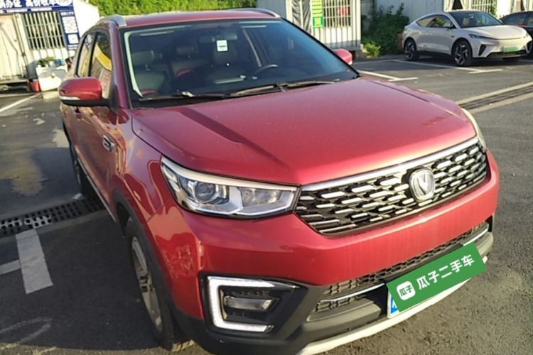 Used CHANGAN CS55 2018 1.5T Automatic Colorful Edition China V Standard Front Right 45 Deg