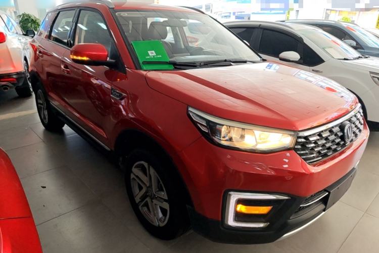 Used CHANGAN CS55 2018 1.5T Automatic Colorful Edition China V Standard Front Right 45 Deg