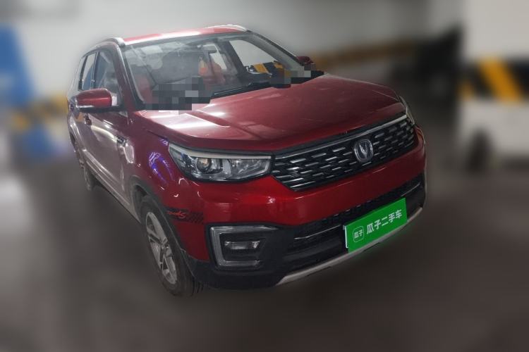 Used CHANGAN CS55 2018 1.5T Manual Colorful Model China V Standard Front Right 45 Deg
