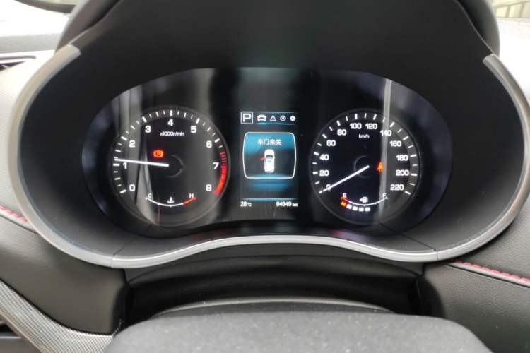 Used CHANGAN CS55 2018 1.5T Automatic Xuan Dong Model China V Standard Instrument Cluster