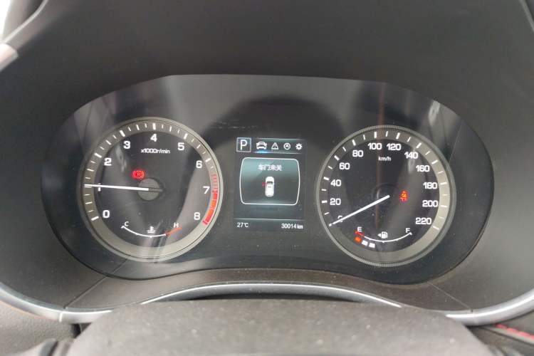 Used CHANGAN CS55 2018 1.5T Automatic Colorful Edition China V Standard Instrument Cluster