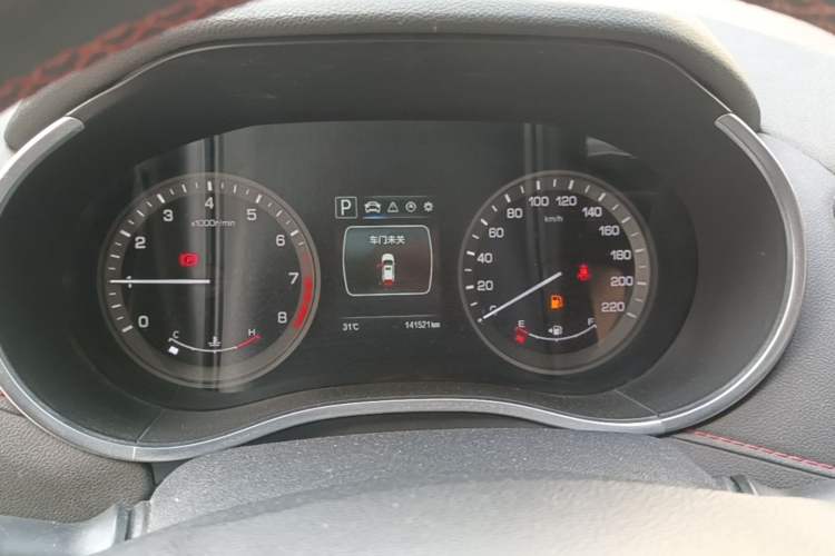 Used CHANGAN CS55 2018 1.5T Automatic Colorful Edition China V Standard Instrument Cluster