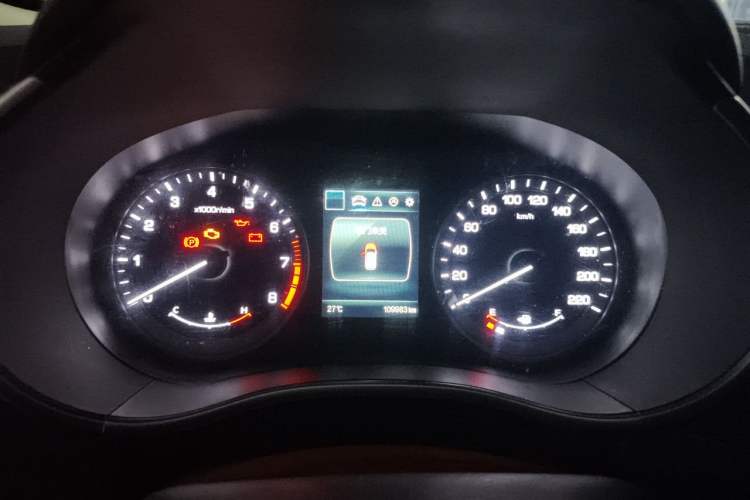 Used CHANGAN CS55 2018 1.5T Manual Colorful Model China V Standard Instrument Cluster