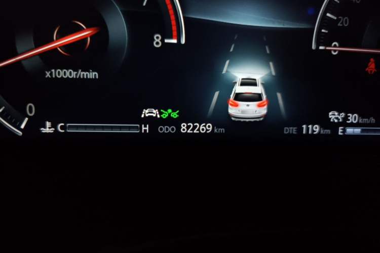 Used CHANGAN CS55 2018 1.5T Automatic Xuanzhi Model China V Standard Odometer Close Up