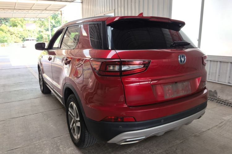 Used CHANGAN CS55 2018 1.5T Automatic Colorful Edition China V Standard Rear Left 45 Deg