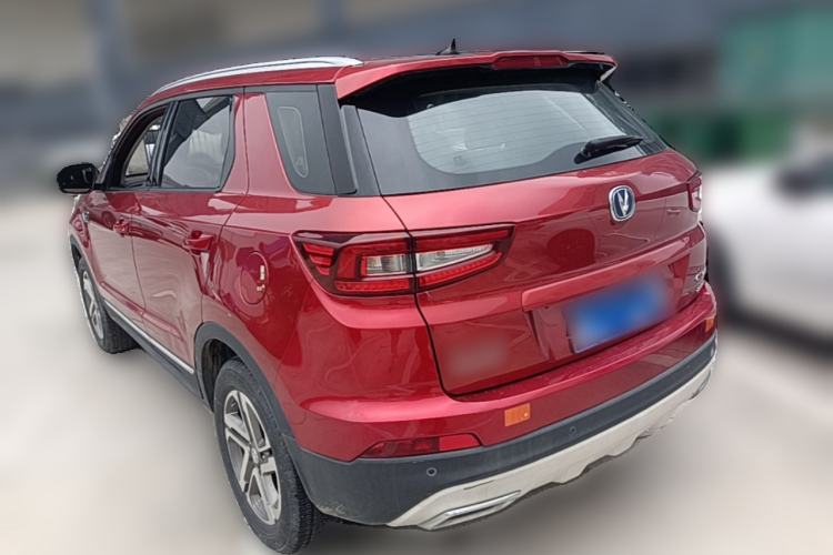 Used CHANGAN CS55 2018 1.5T Manual Colorful Model China V Standard Rear Left 45 Deg