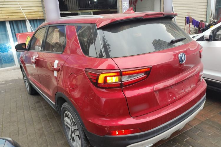 Used CHANGAN CS55 2018 1.5T Automatic Colorful Edition China V Standard Rear Left 45 Deg