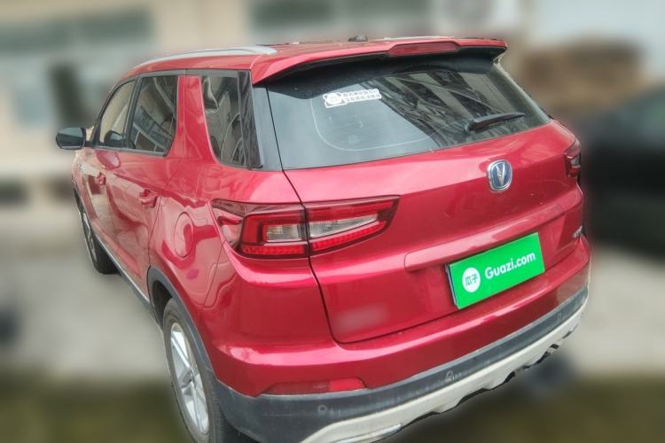 Used CHANGAN CS55 2018 1.5T Manual Colorful Model China V Standard Rear Left 45 Deg