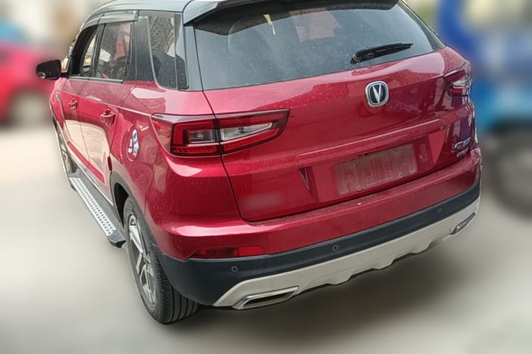 Used CHANGAN CS55 2018 1.5T Automatic Colorful Edition China V Standard Rear Left 45 Deg