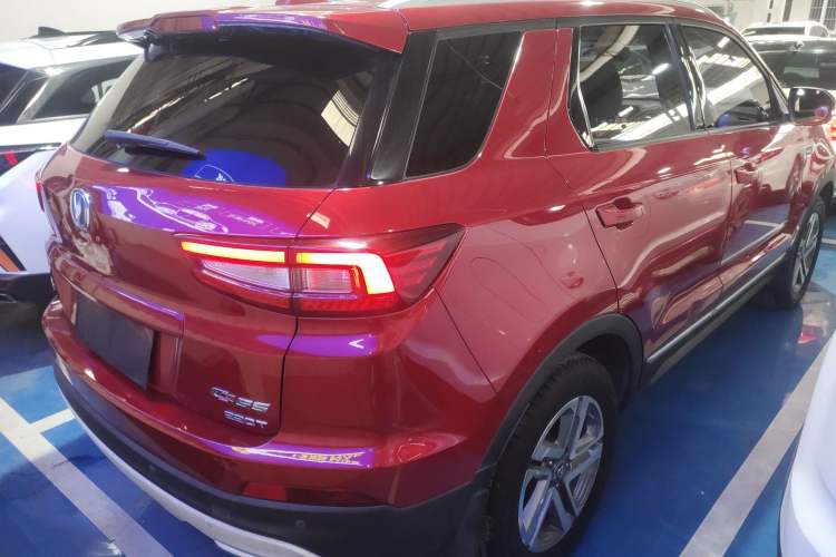 Used CHANGAN CS55 2018 1.5T Automatic Colorful Edition China V Standard Rear Right 45 Deg