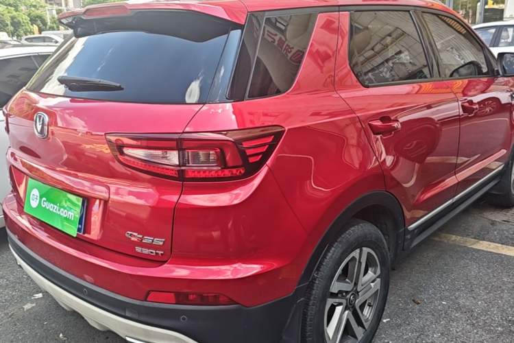 Used CHANGAN CS55 2018 1.5T Automatic Colorful Edition China V Standard Rear Right 45 Deg