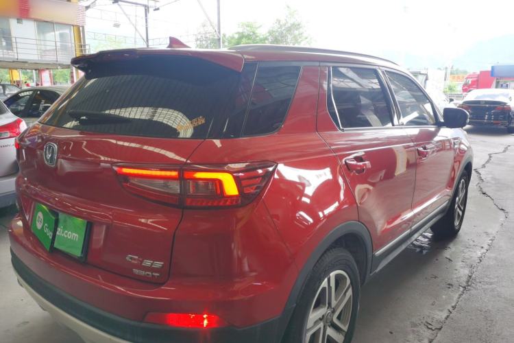 Used CHANGAN CS55 2018 1.5T Automatic Colorful Edition China V Standard Rear Right 45 Deg