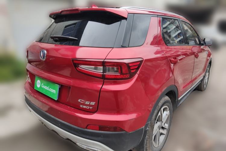 Used CHANGAN CS55 2018 1.5T Automatic Colorful Edition China V Standard Rear Right 45 Deg
