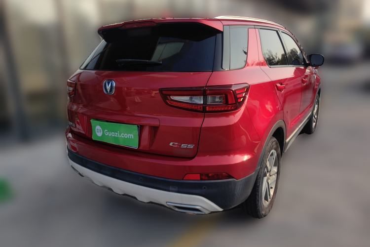 Used CHANGAN CS55 2018 1.5T Manual Colorful Model China V Standard Rear Right 45 Deg