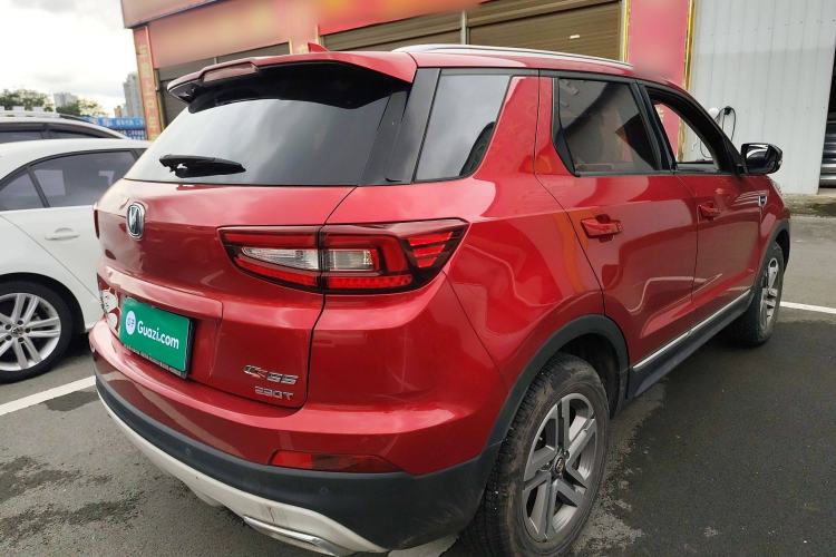 Used CHANGAN CS55 2018 1.5T Automatic Colorful Edition China V Standard Rear Right 45 Deg