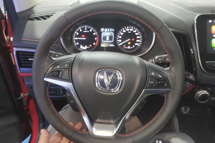 Used CHANGAN CS55 2018 1.5T Automatic Colorful Edition China V Standard Steering Wheel