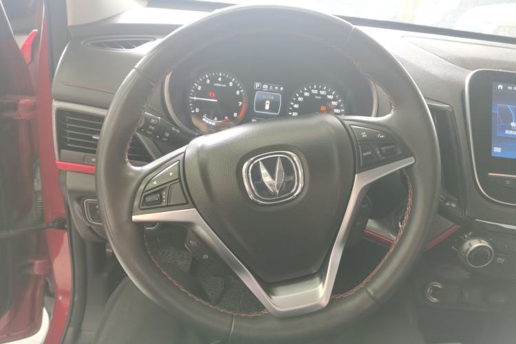 Used CHANGAN CS55 2018 1.5T Automatic Colorful Edition China V Standard Steering Wheel