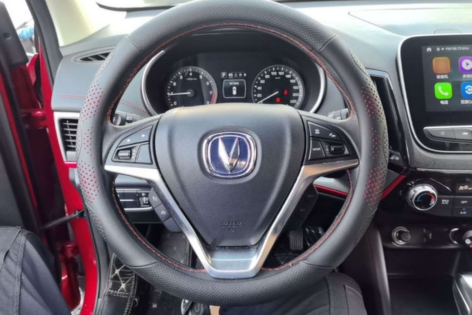 Used CHANGAN CS55 2018 1.5T Automatic Colorful Edition China V Standard Steering Wheel