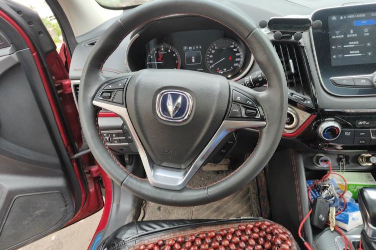 Used CHANGAN CS55 2018 1.5T Automatic Colorful Edition China V Standard Steering Wheel