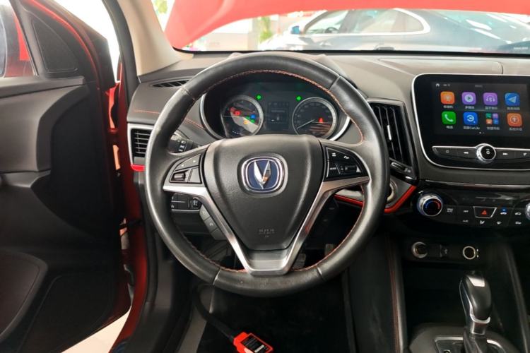 Used CHANGAN CS55 2018 1.5T Automatic Colorful Edition China V Standard Steering Wheel
