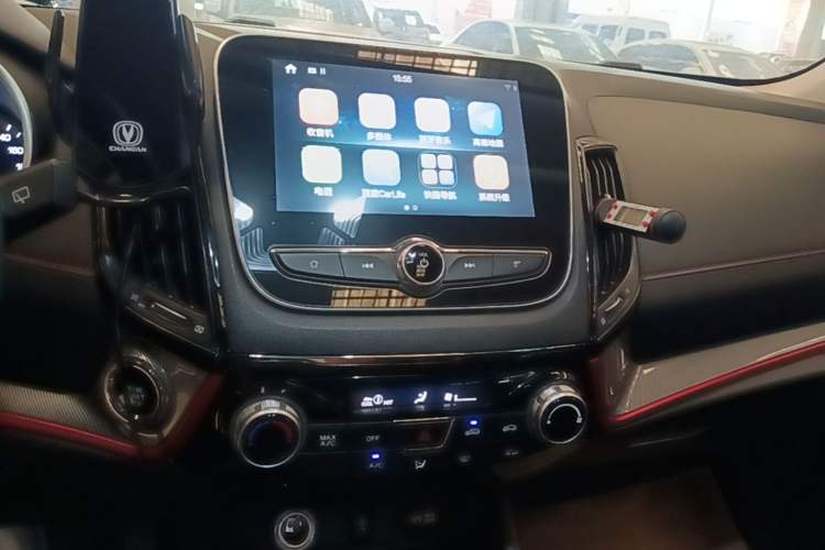 Used CHANGAN CS55 2018 1.5T Automatic Colorful Edition China V Standard Audio And AC Panel