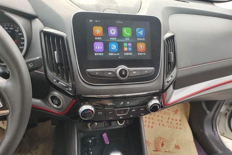 Used CHANGAN CS55 2018 1.5T Automatic Colorful Edition China V Standard Audio And AC Panel