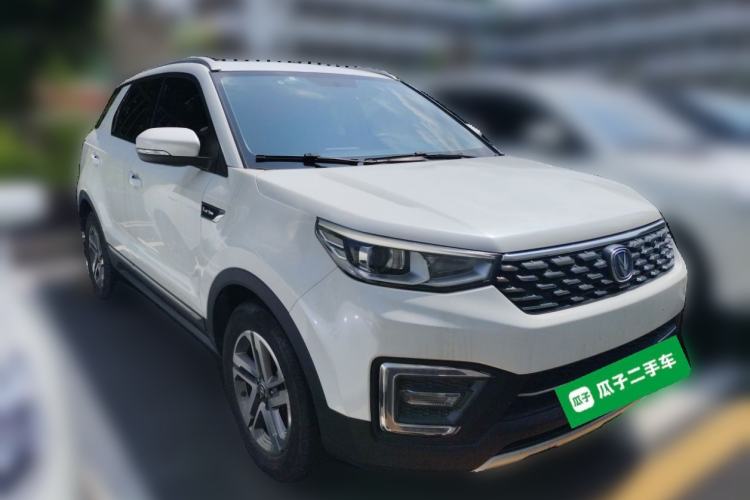 Used CHANGAN CS55 2018 1.5T Automatic Colorful Edition China V Standard Front Right 45 Deg