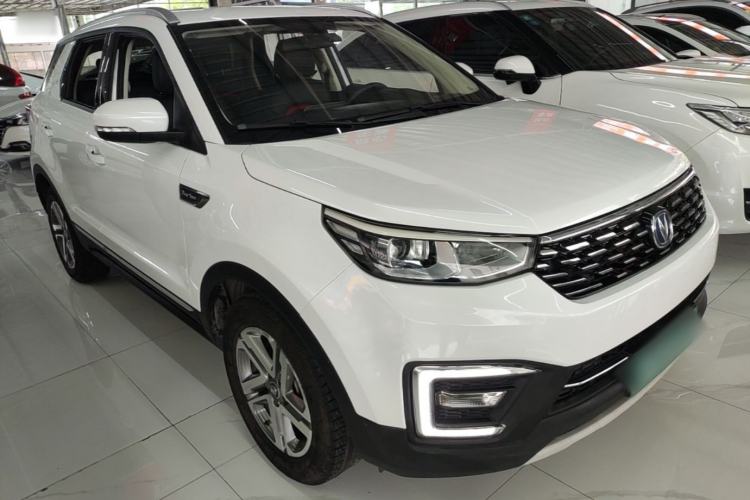 Used CHANGAN CS55 2018 1.5T Automatic Colorful Edition China V Standard Front Right 45 Deg