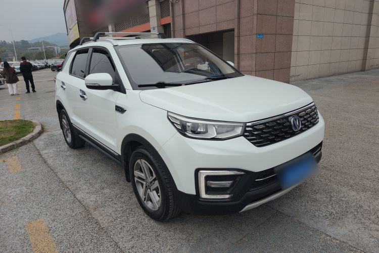 Used CHANGAN CS55 2018 1.5T Automatic Colorful Edition China V Standard Front Right 45 Deg