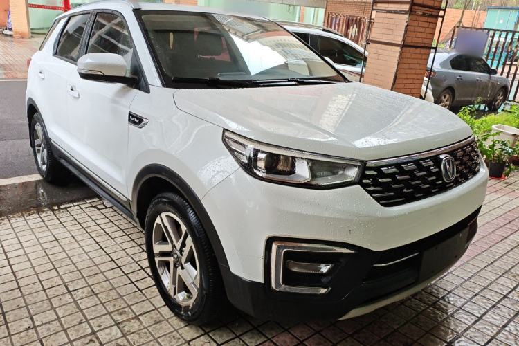 Used CHANGAN CS55 2018 1.5T Automatic Colorful Edition China V Standard Front Right 45 Deg