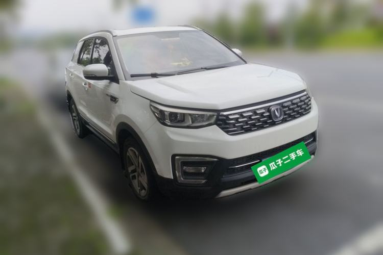Used CHANGAN CS55 2018 1.5T Automatic Colorful Edition China V Standard Front Right 45 Deg
