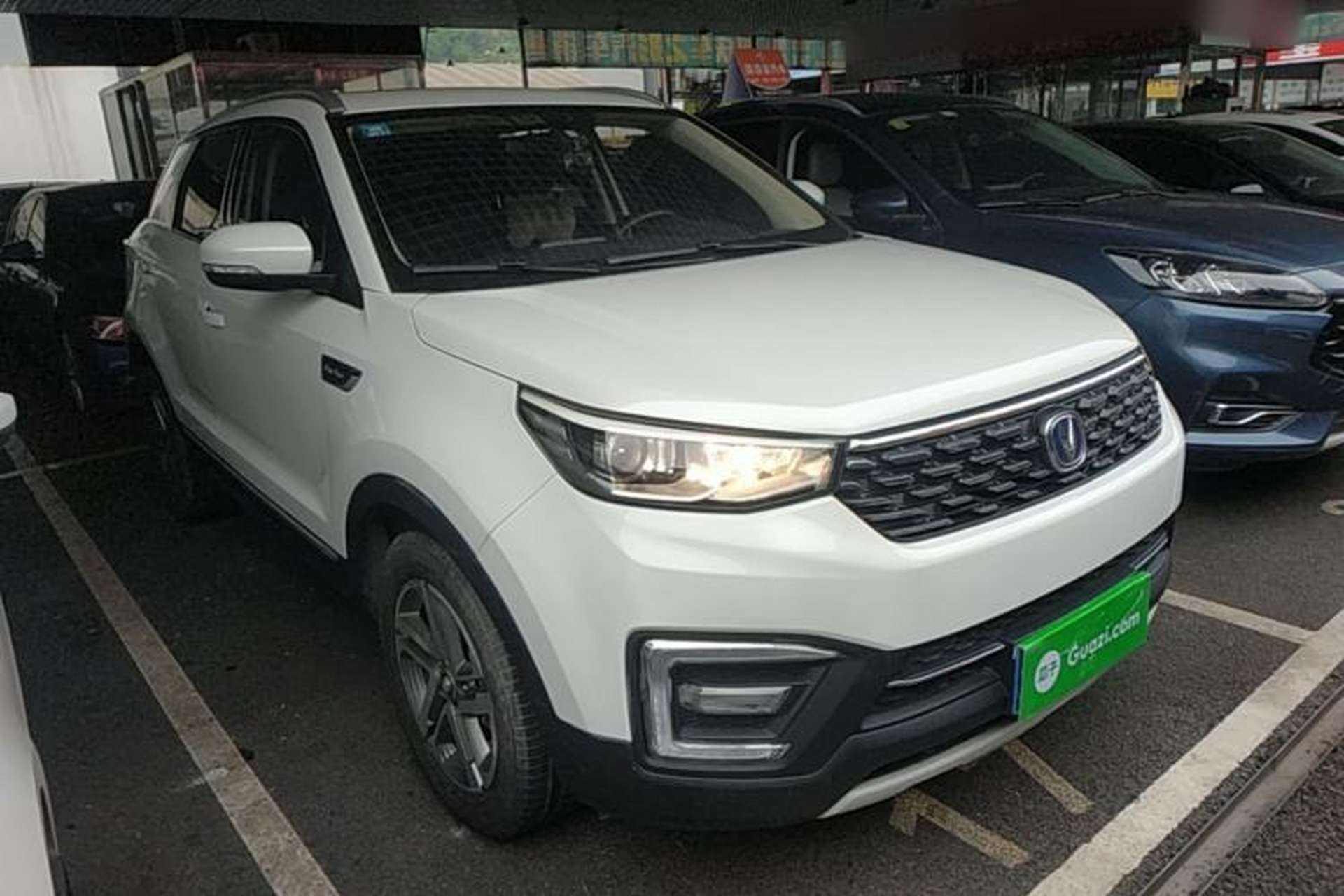 Used CHANGAN CS55 2018 1.5T Automatic Colorful Edition China V Standard Front Right 45 Deg